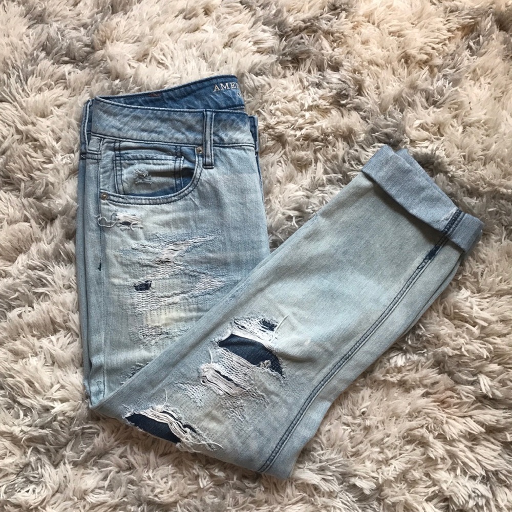 American eagle tomgirl 6 jeans